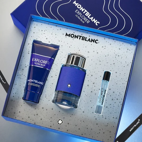 Montblanc Explorer Ultra Blue Gift Set for Men -2