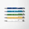 Elegant Custom Metal Pens – Durable, Stylish, and Personalized Upgrade your writing experience with our Custom Metal Pens, where durability meets sophistication. Perfect for everyday use or special occasions, these pens offer: Premium Metal Build: Crafted from high-quality metal for a sleek, professional feel and long-lasting durability. Custom Engraving Options: Add names, logos, or special messages to make it uniquely yours. Smooth Writing Performance: Features high-precision ink flow for effortless writing and minimal smudging. Timeless Design: Sleek and stylish with a polished finish, ideal for corporate gifts, promotional events, or personal use. Eco-Friendly Refill Option: Sustainable design with refillable ink cartridges to reduce waste. Perfect for executives, students, or anyone looking for a touch of class in their writing tools, these pens make a thoughtful and practical gift.