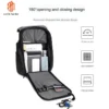 Arctic Hunter B00558 Waterproof Anti-Theft Backpack - Image 2