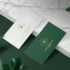 Premium Foil Printed Business Cards