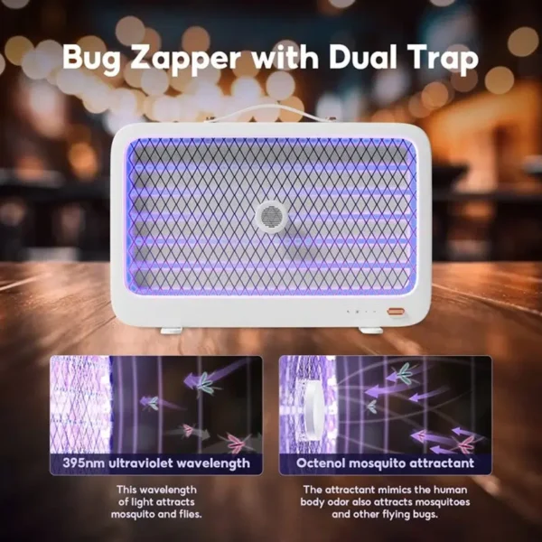 Xiaomi Qualitell K6 Rechargeable Mosquito Killer Hut - Image 4