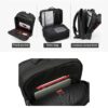 Arctic Hunter B00345 Expandable Multi Function Laptop Backpack - Image 2