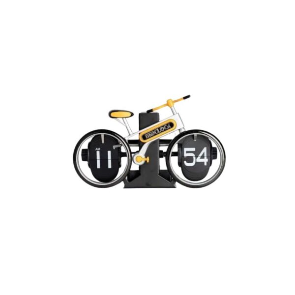 Bicycle inspired table clock