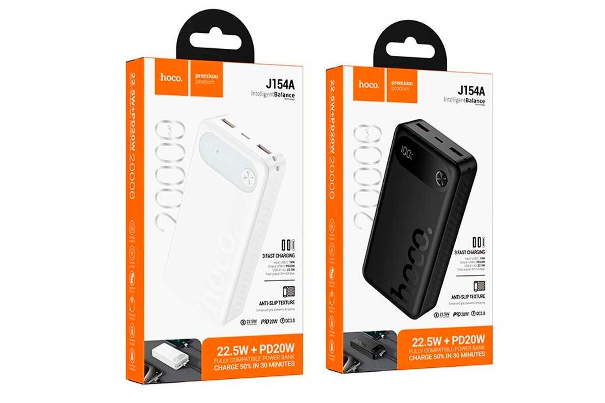 Hoco J154A 20000mAh 22.5W Power Bank Price in Bangladesh
